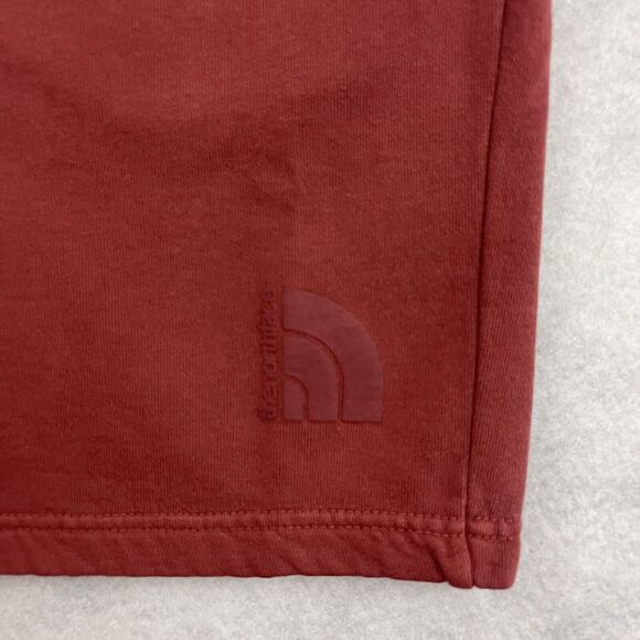 The North Face Men’s Garment Dye 7″ Fleece Shorts XXL Cordovan NWT - Picture 8 of 16